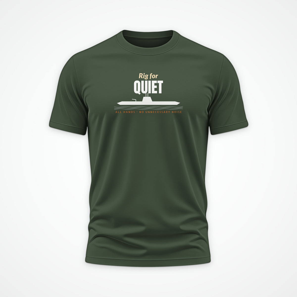 Rig for Quiet Profile Tee in Olive