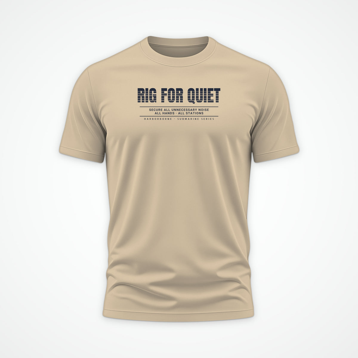 Rig for Quiet Scanline Tee in Desert Dust