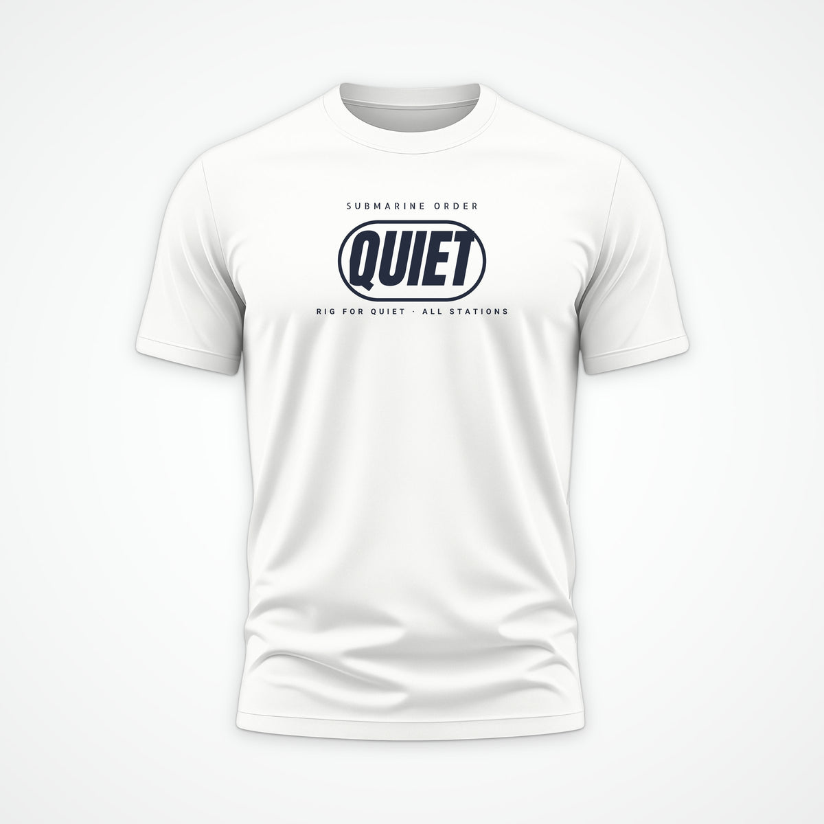 Rig for Quiet Pill Tee in White