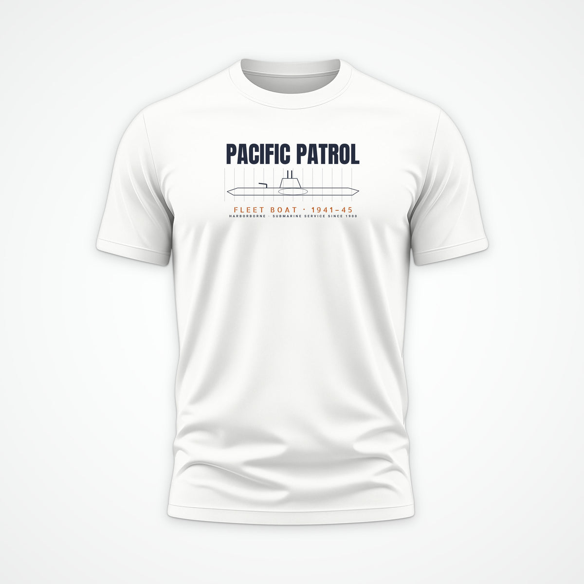 Pacific Patrol 1941–45 Blueprint Tee in White