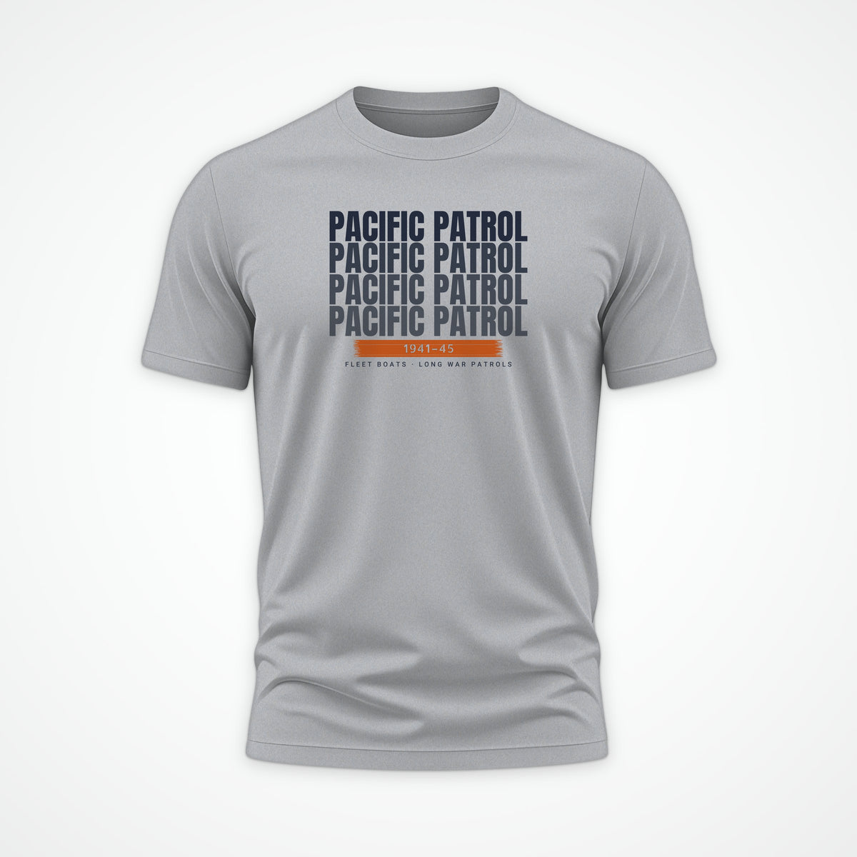 Pacific Patrol 1941–45 Echo Tee in Heather Grey