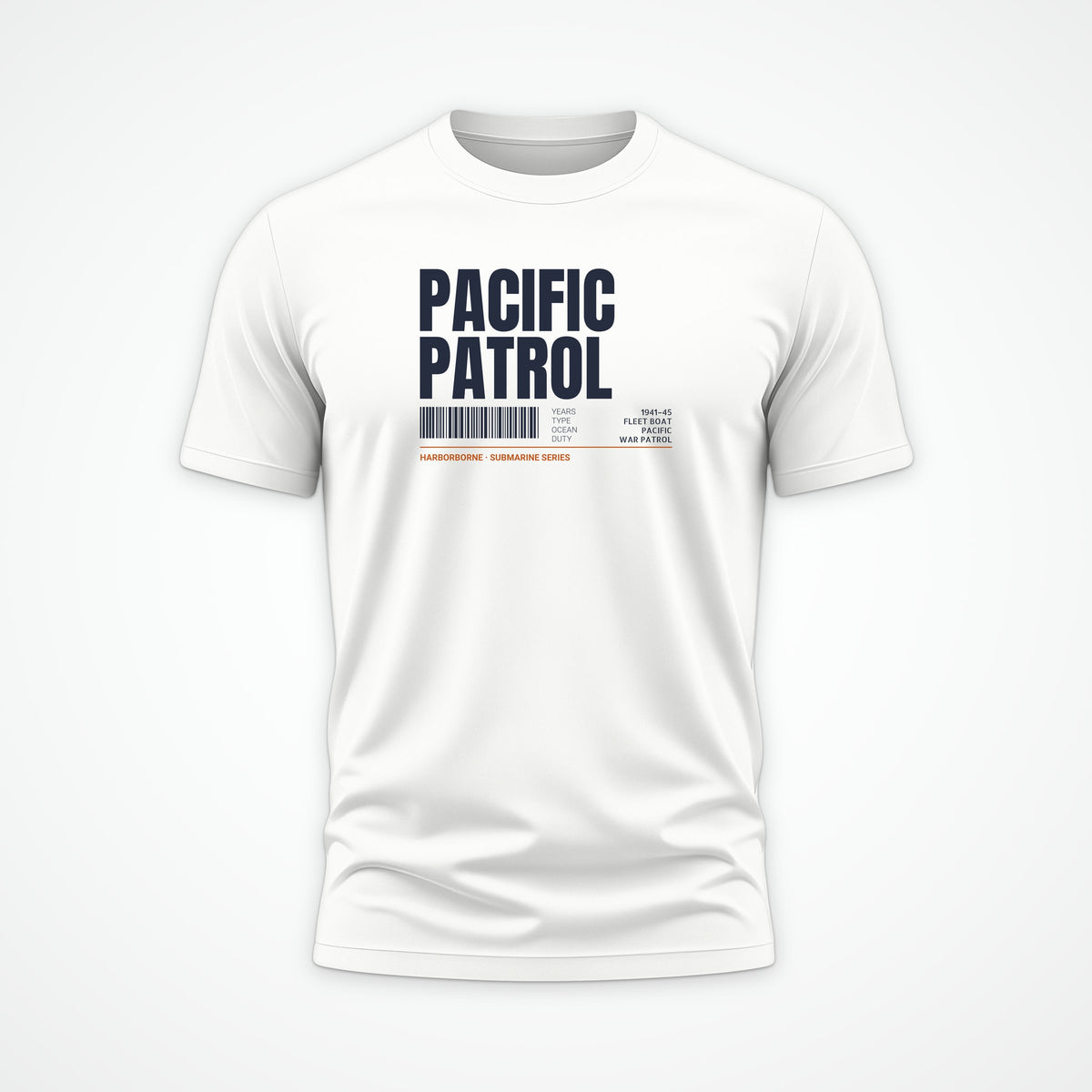 Pacific Patrol 1941–45 Tag Tee in White