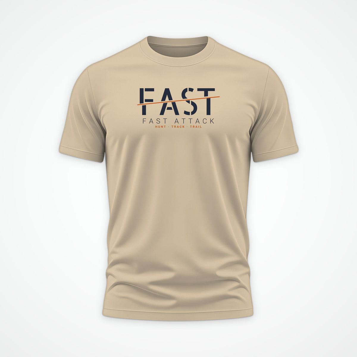 Fast Attack & Boomer Fast Attack Tee in Desert Dust