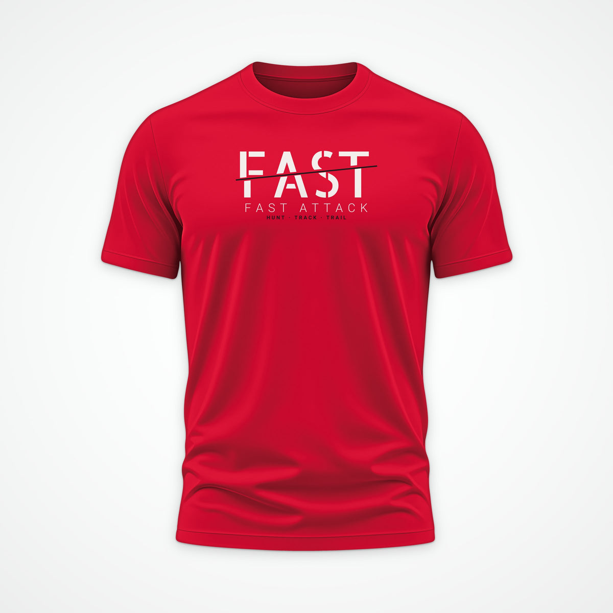 Fast Attack & Boomer Fast Attack Tee in Red