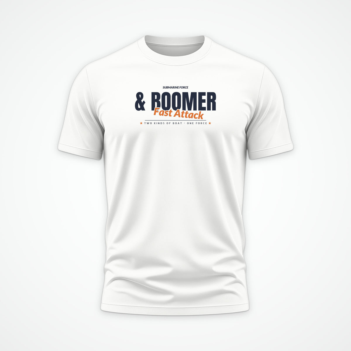 Fast Attack & Boomer Club Tee in White