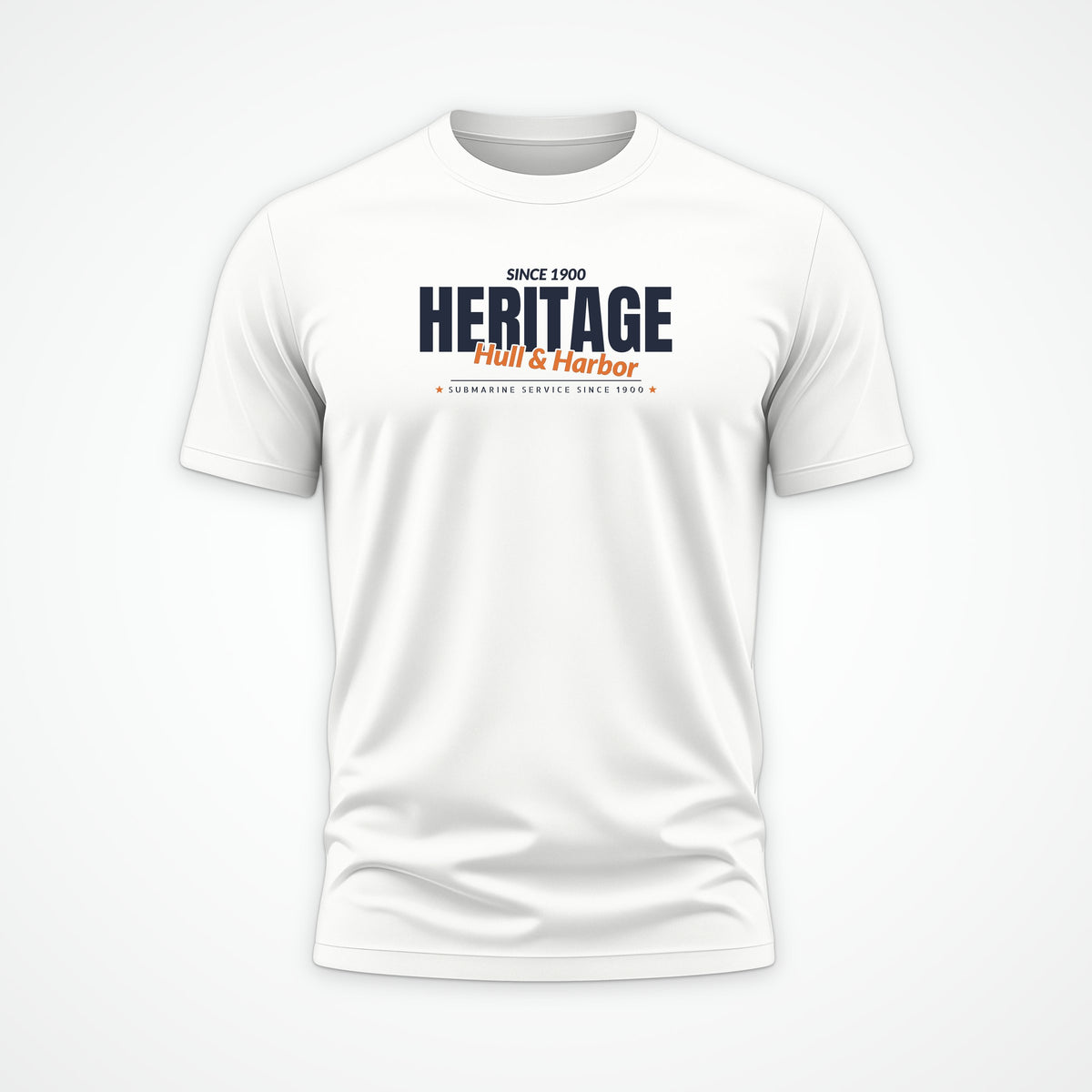 Hull & Harbor Heritage Club Tee in White