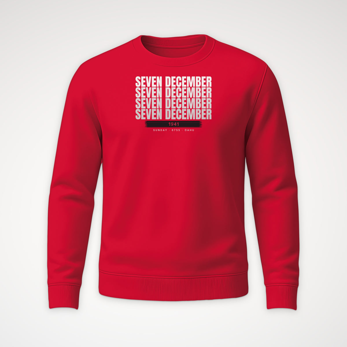 Seven December Echo Crewneck Sweatshirt in Red