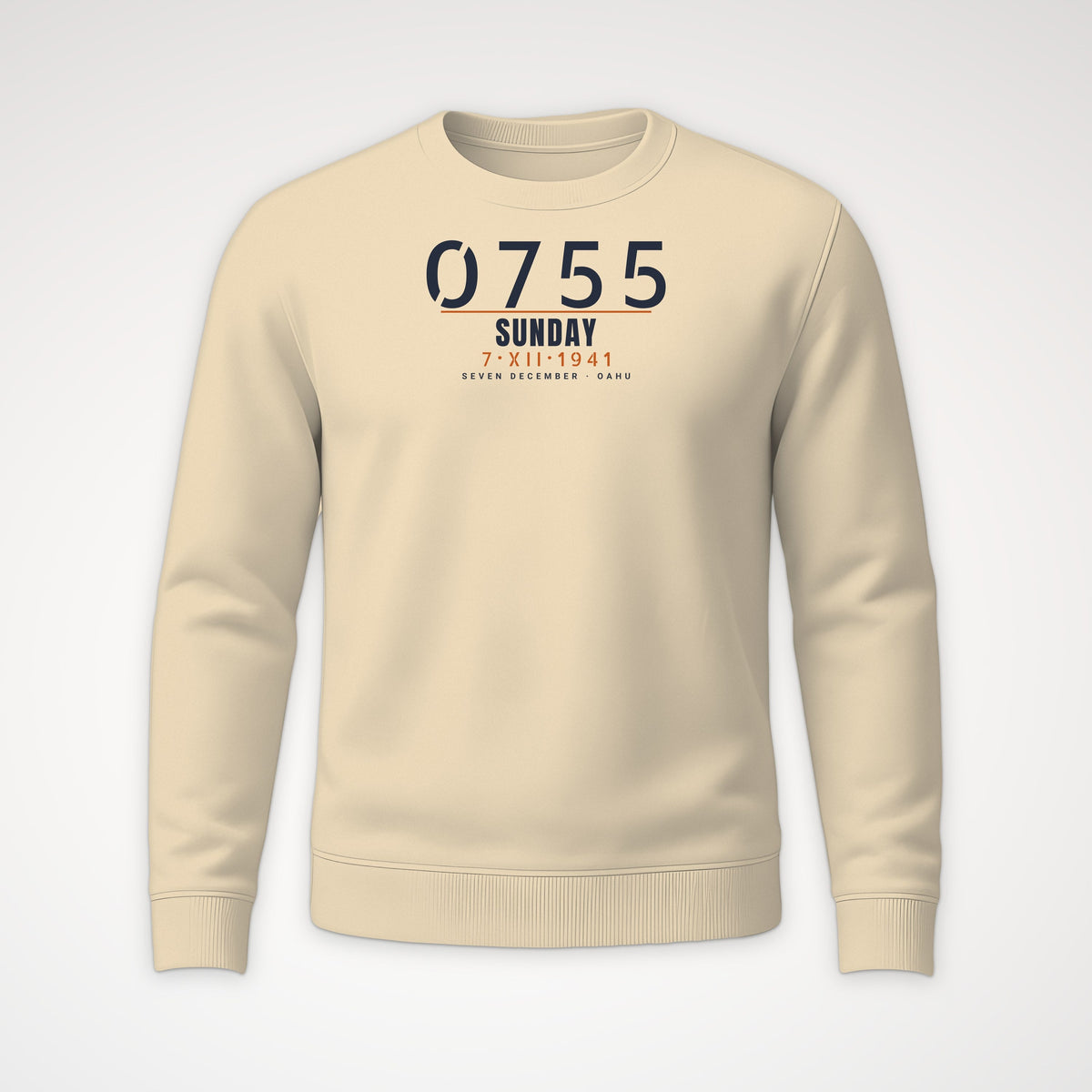 Seven December 0755 Crewneck Sweatshirt in Sand