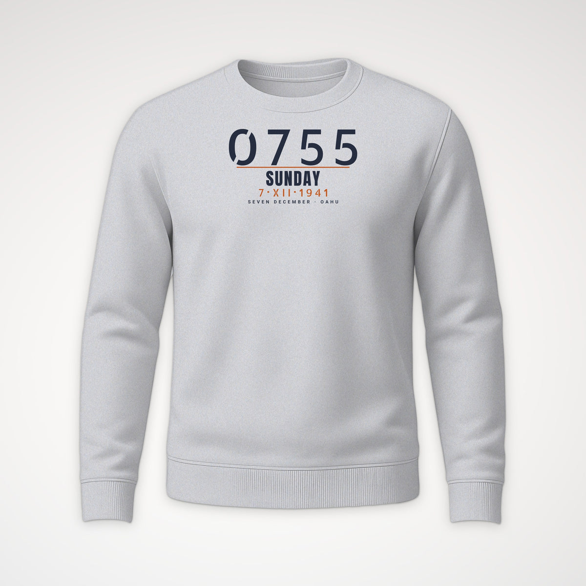 Seven December 0755 Crewneck Sweatshirt in Sport Grey