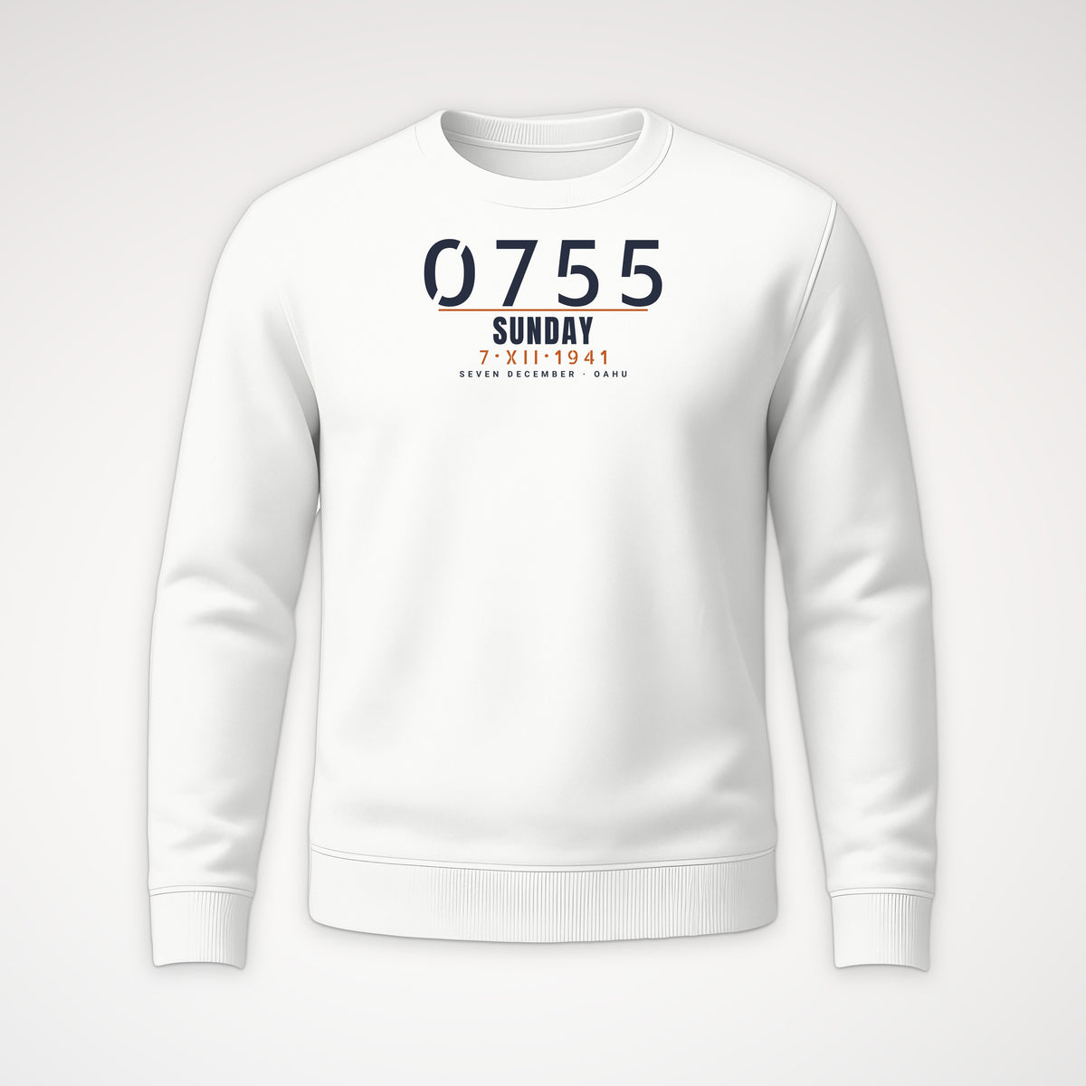 Seven December 0755 Crewneck Sweatshirt in White