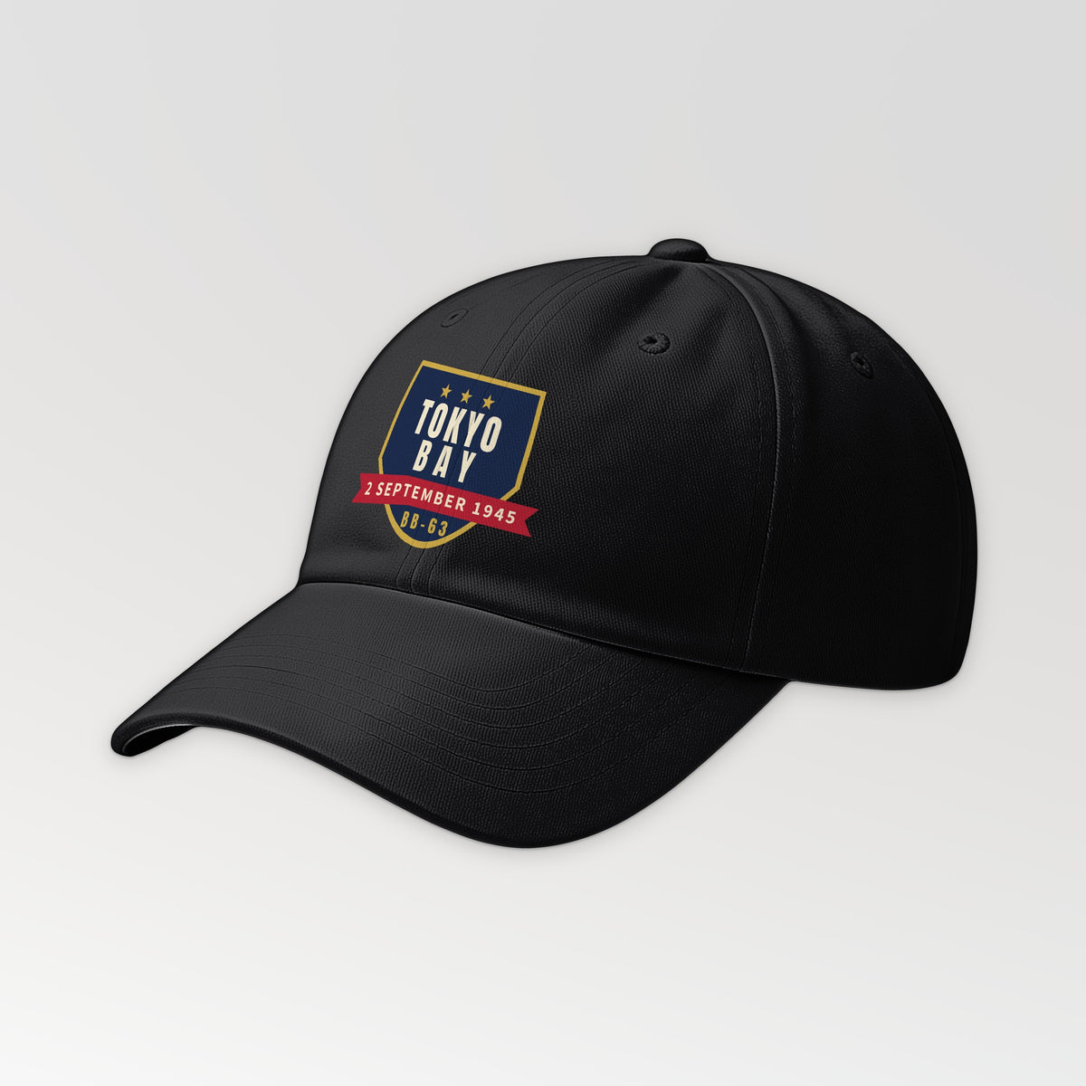 Missouri Tokyo Bay 1945 Dad Hat in Black