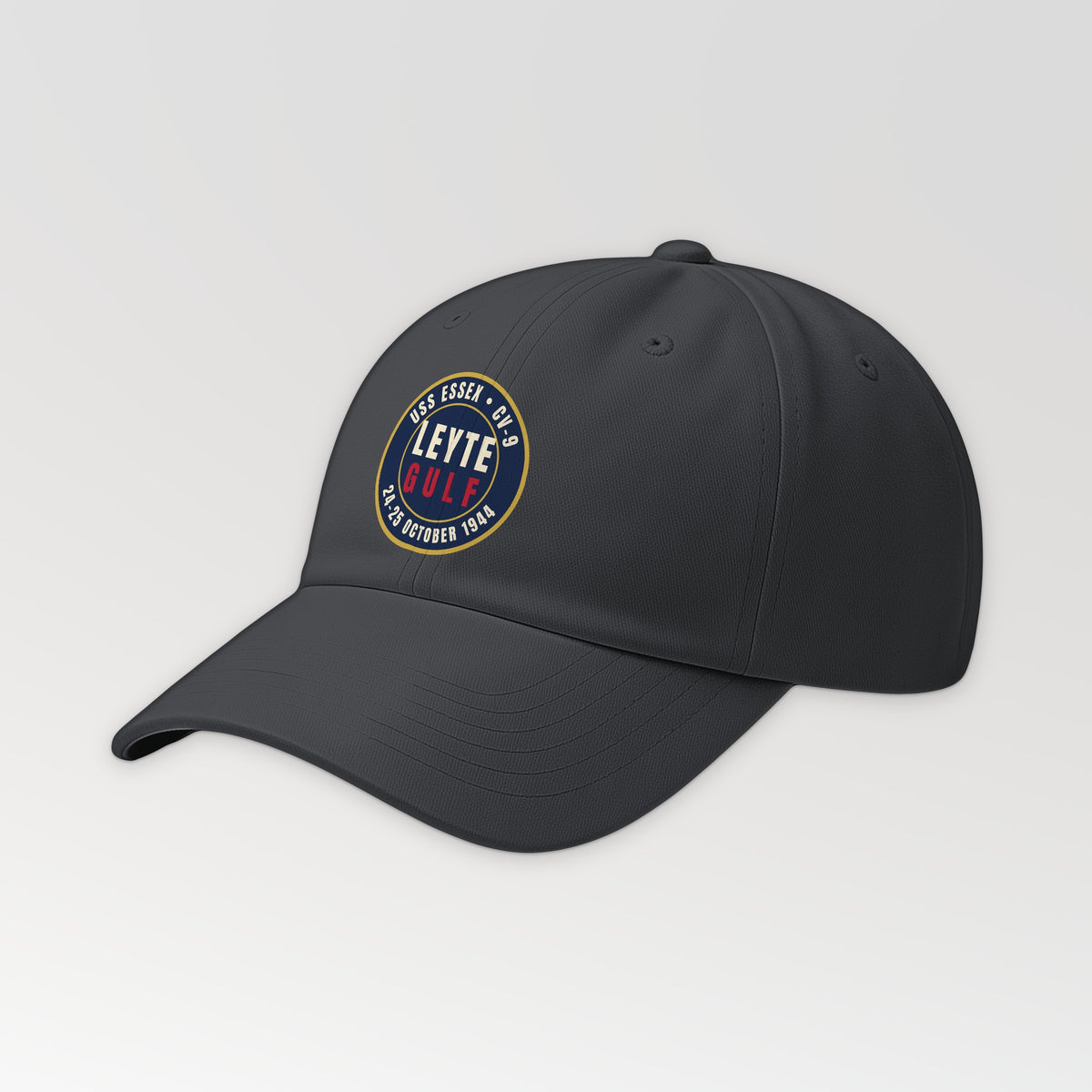 Essex Leyte Gulf 1944 Dad Hat in Dark Grey