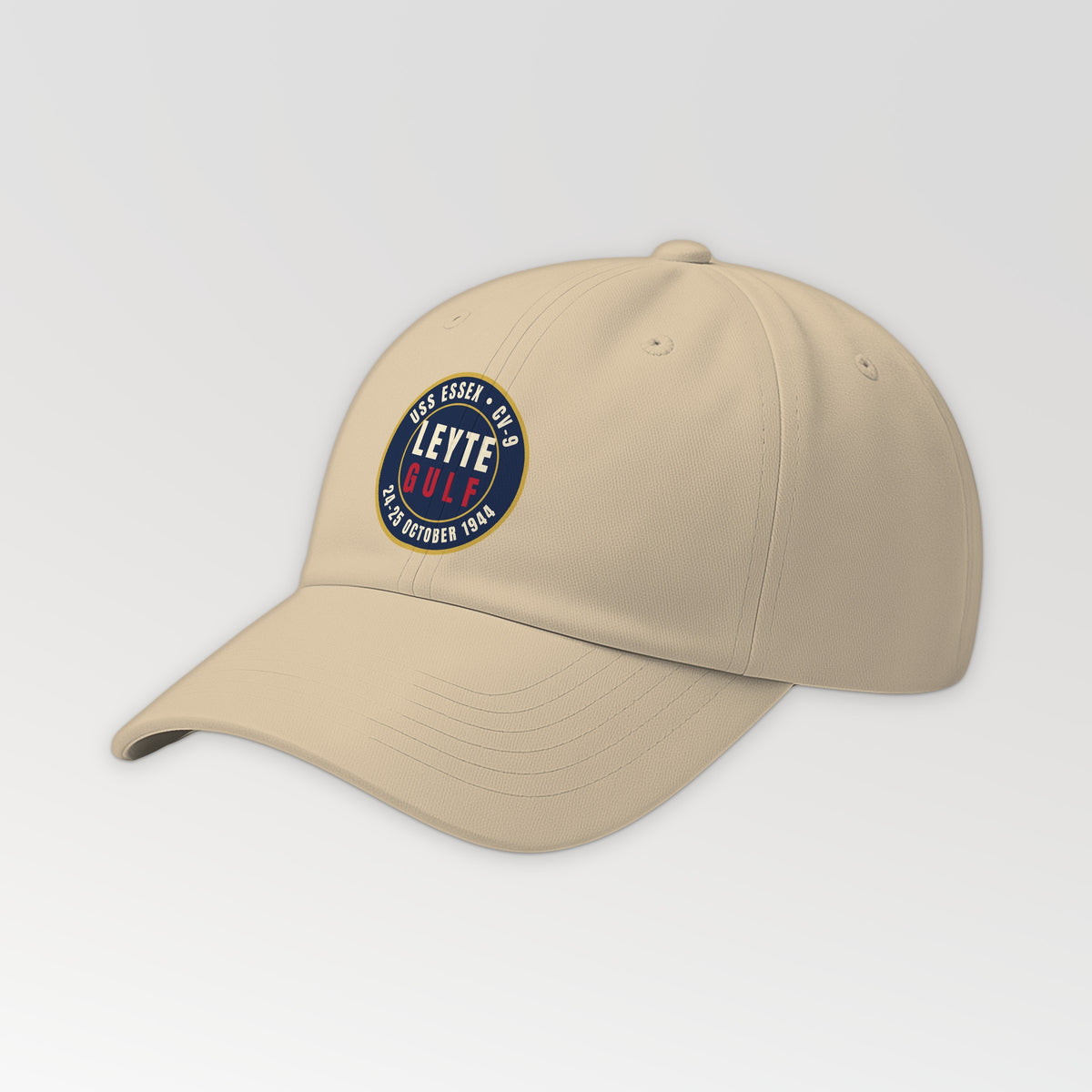 Essex Leyte Gulf 1944 Dad Hat in Khaki