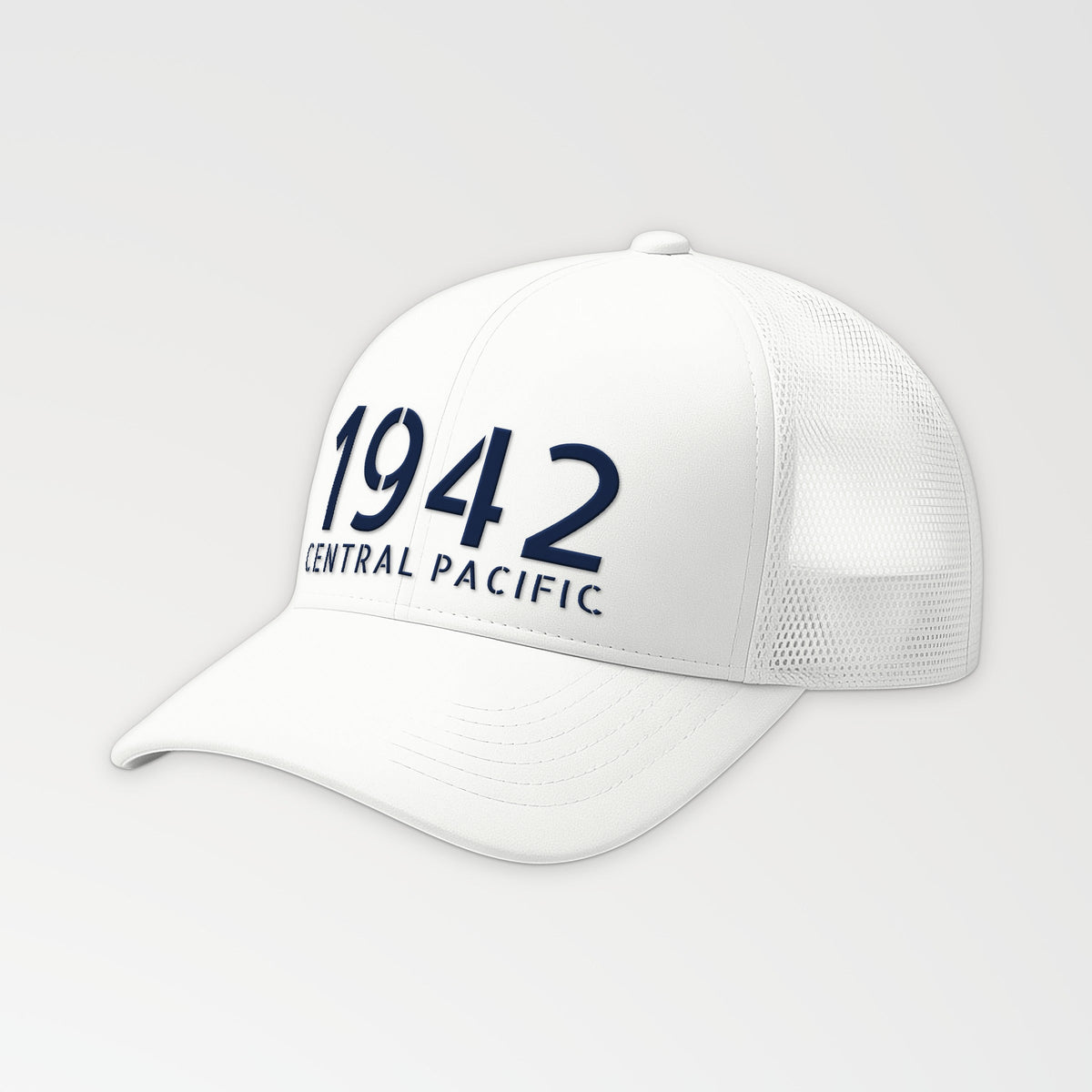 Four Days in June 1942 Trucker Cap in White