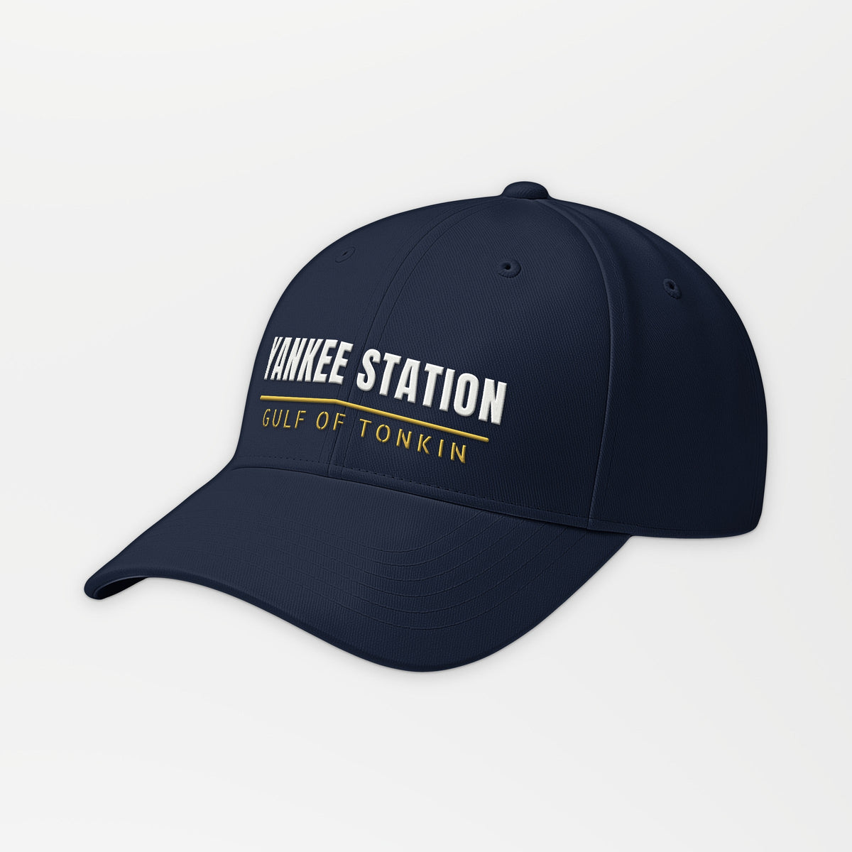 Yankee Station Gulf of Tonkin Embroidered Cap in Dark Navy
