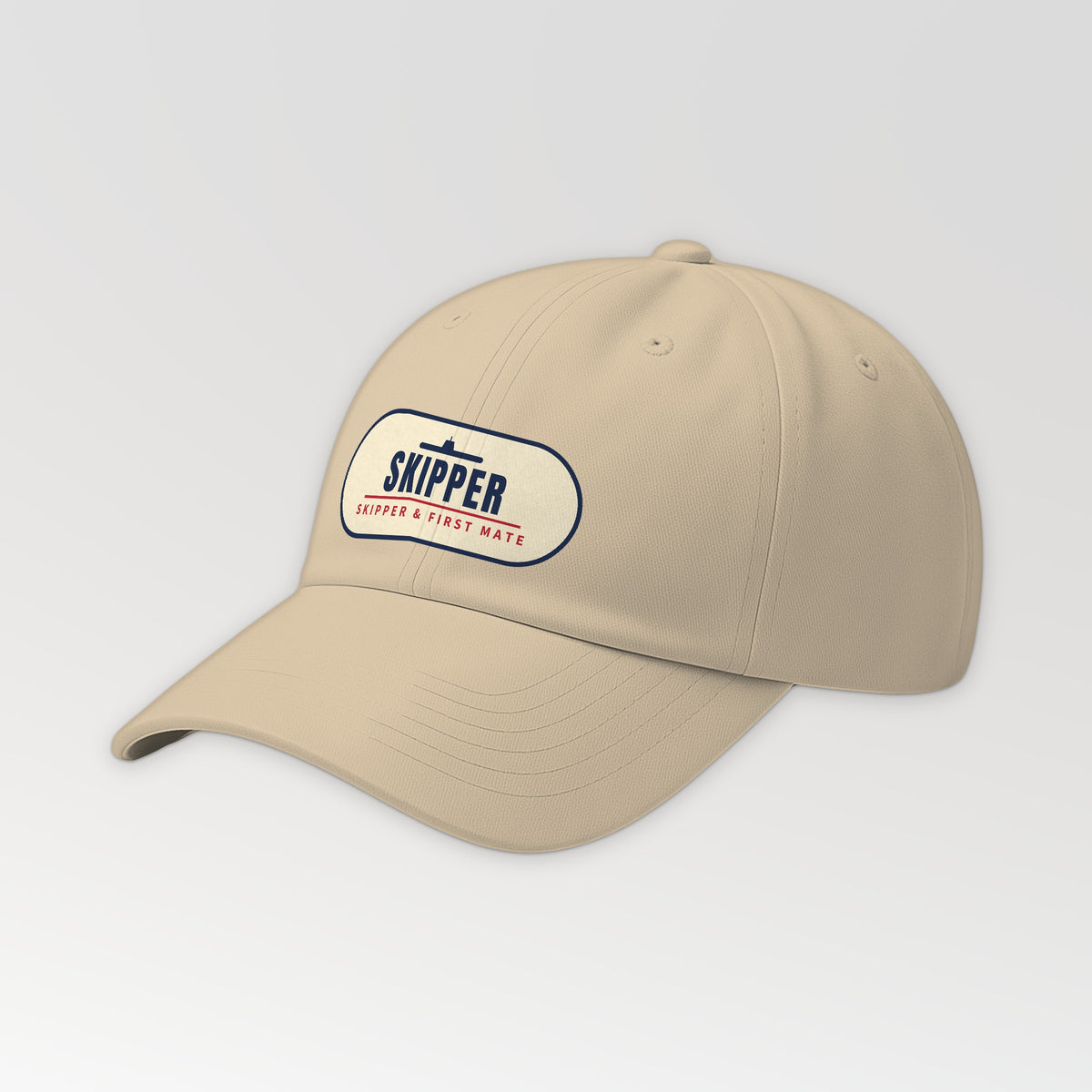 Skipper and First Mate Skipper Dad Hat in Khaki