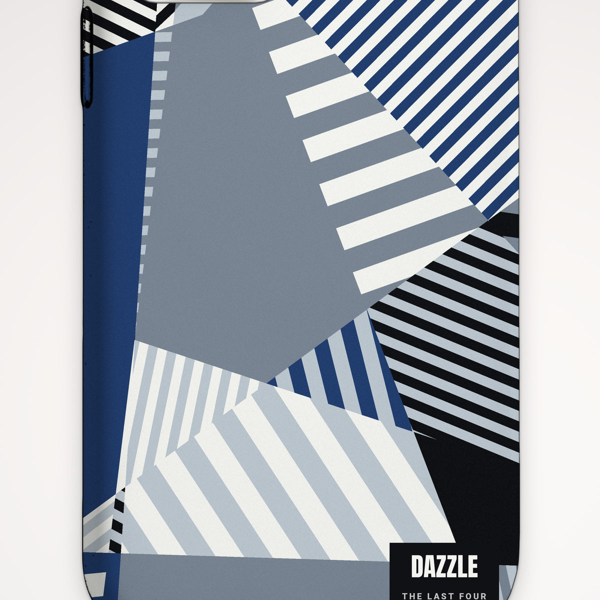Dazzle Camo Tough Phone Case – iPhone, print detail