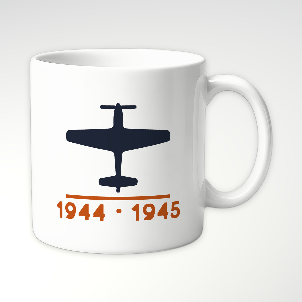 Long-Range Escort Fighter 1944–45 Mug in White