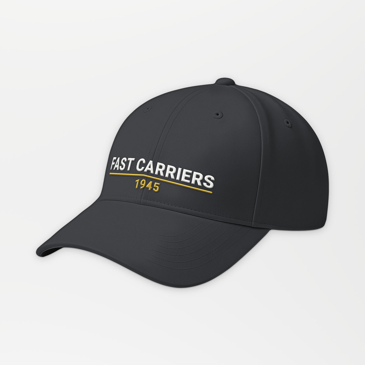 Fast Carriers 1945 Embroidered Cap in Dark Grey
