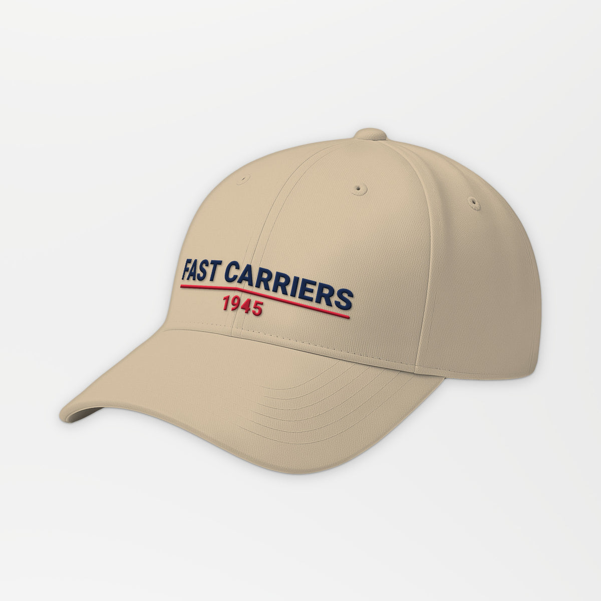 Fast Carriers 1945 Embroidered Cap in Khaki