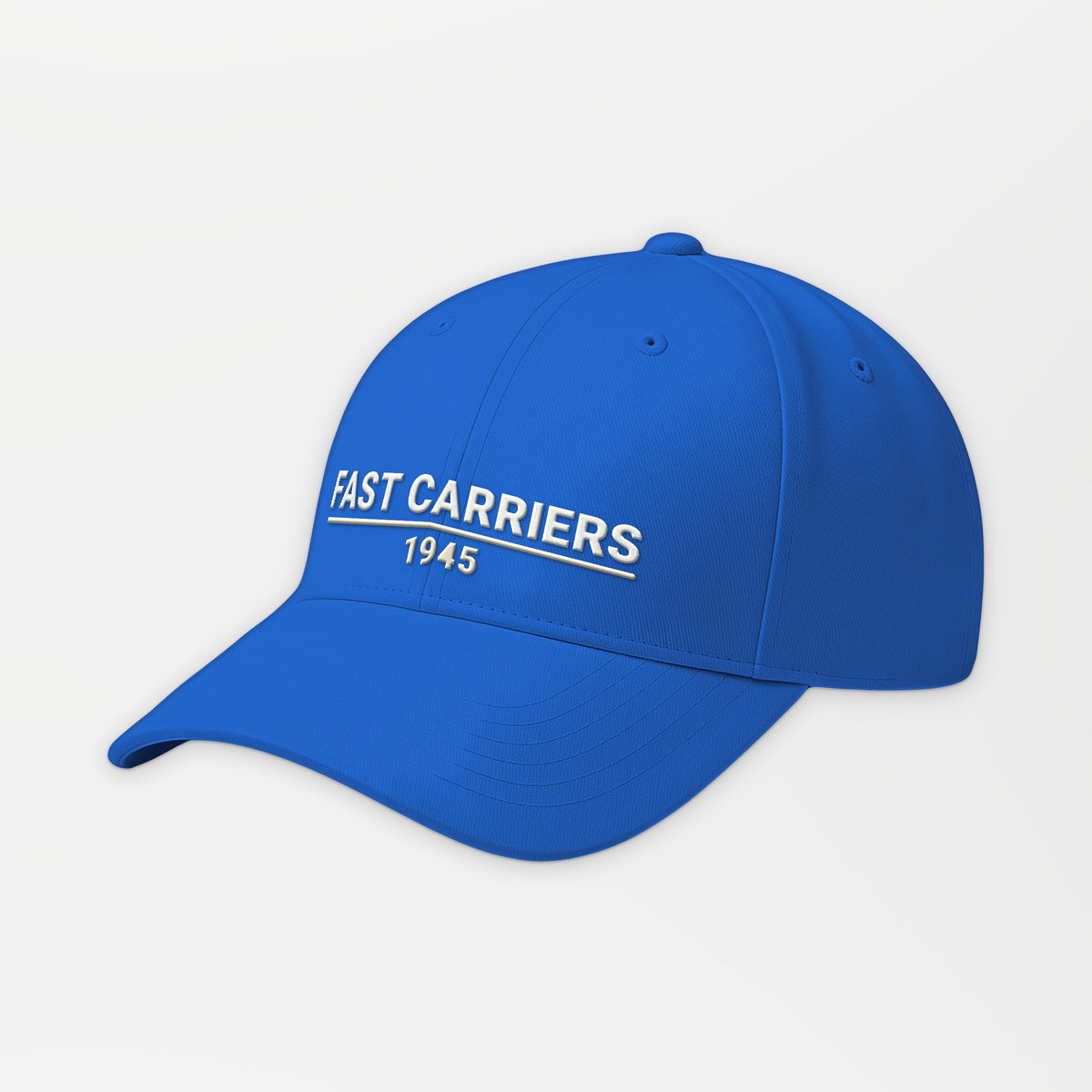Fast Carriers 1945 Embroidered Cap in Royal Blue