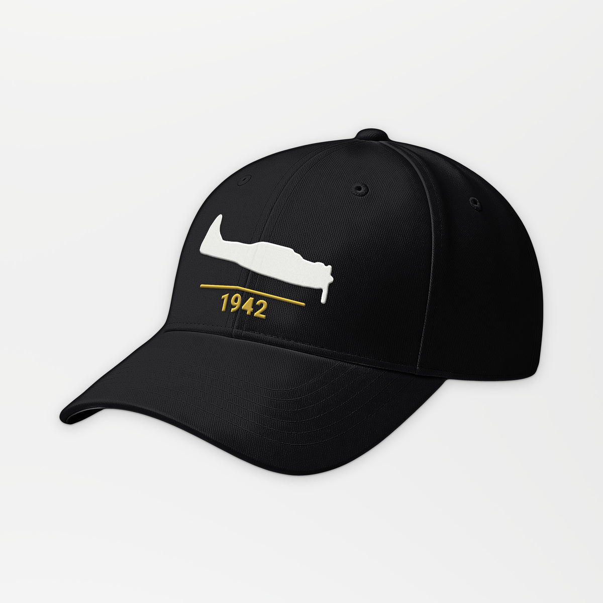 Carrier Scout 1942 Embroidered Cap in Black