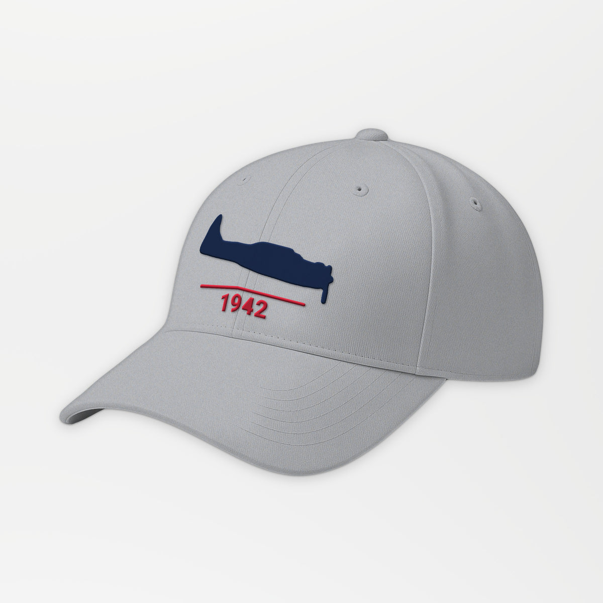 Carrier Scout 1942 Embroidered Cap in Grey