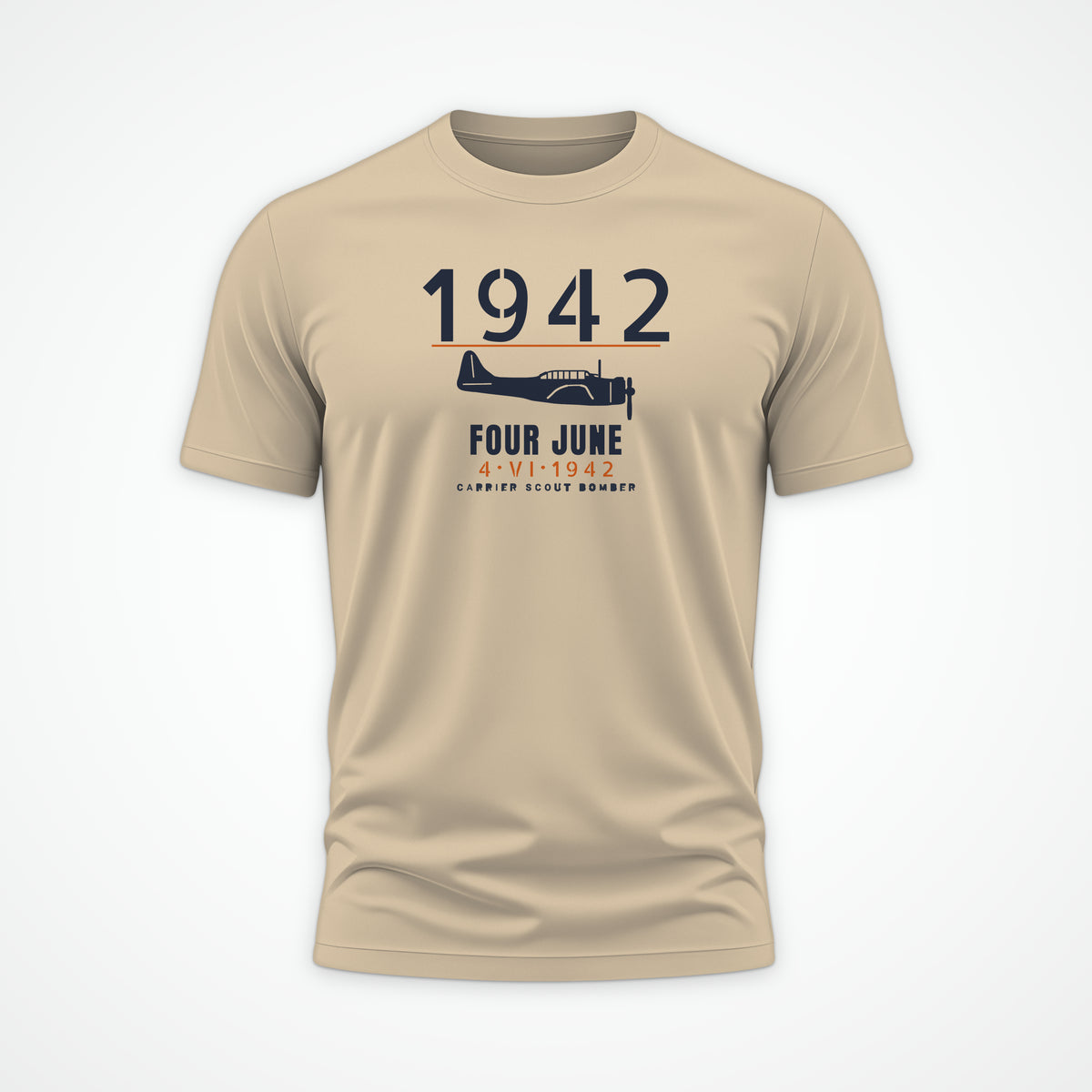 Carrier Scout Bomber June 1942 Tee in Sand