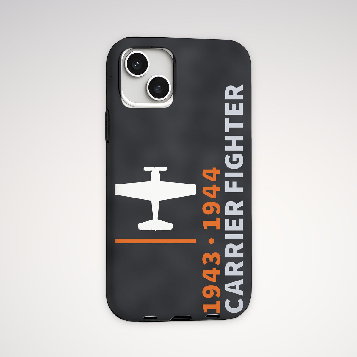 Carrier Fighter 1943–44 Tough Phone Case – iPhone, back view