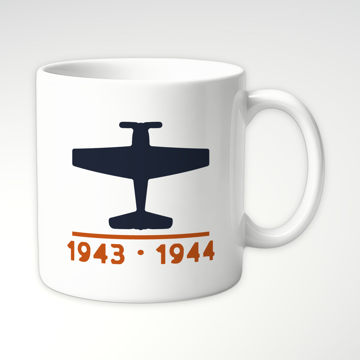 Carrier Fighter 1943–44 Mug in White