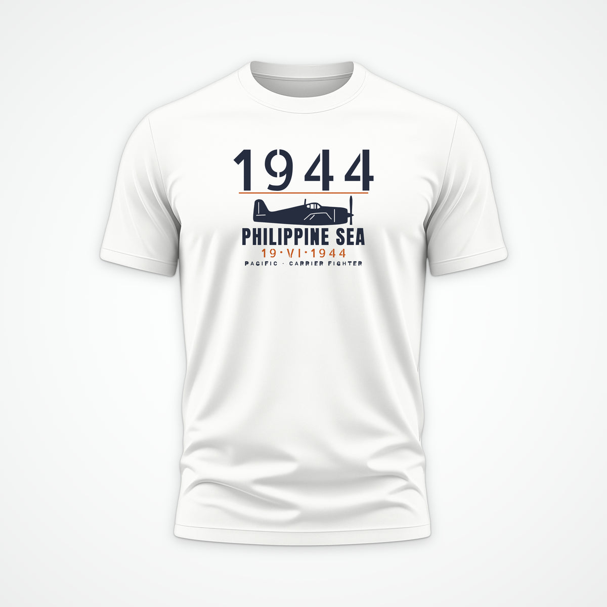 Philippine Sea 1944 Carrier Fighter Tee in White
