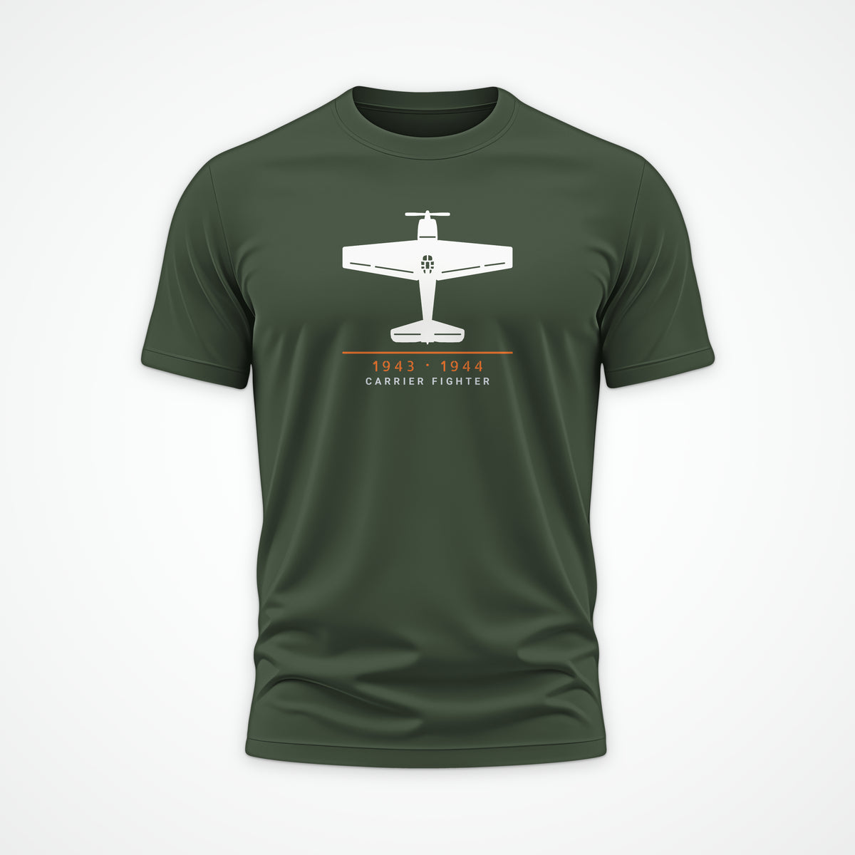 Carrier Fighter 1943–44 Tee in Military Green