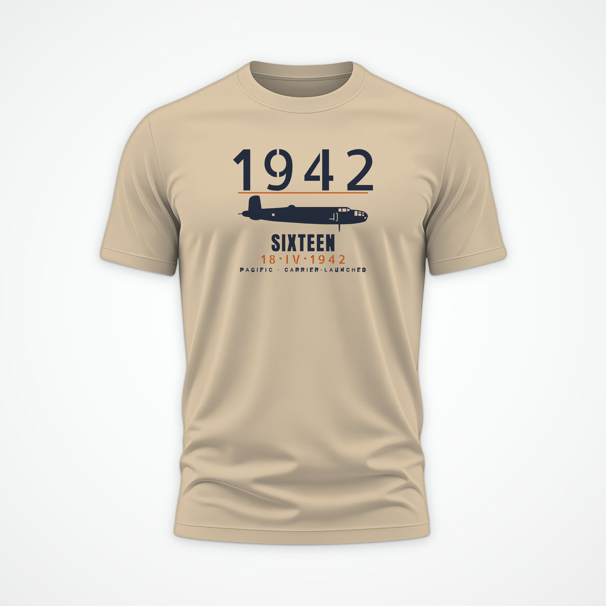 Sixteen Carrier-Launched Bombers 1942 Tee in Sand