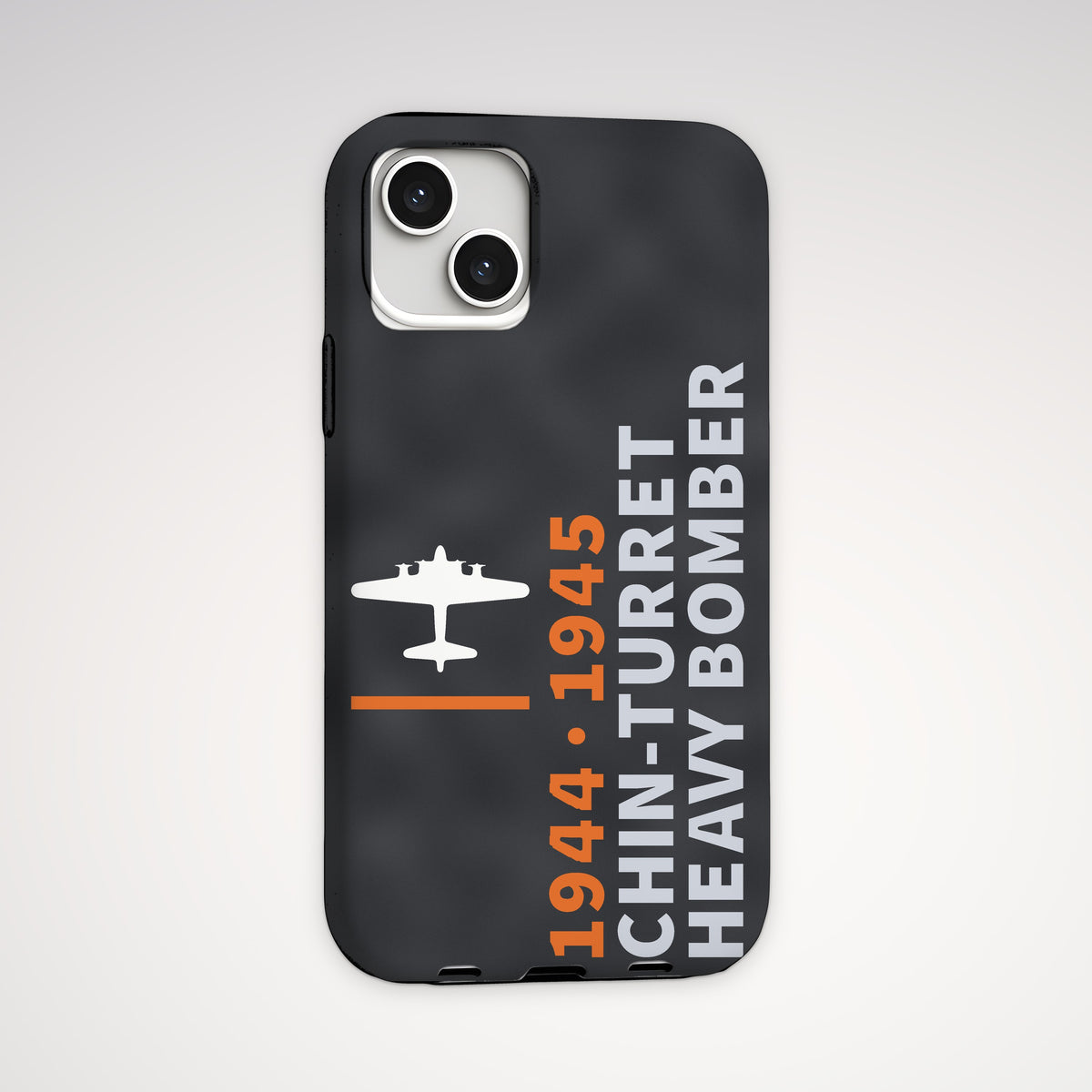 Chin-Turret Heavy Bomber 1944–45 Tough Phone Case – iPhone, back view