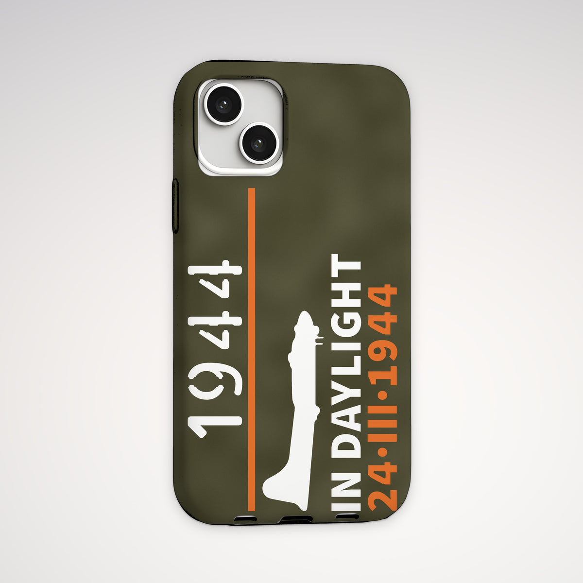 Chin-Turret Bomber in Daylight 1944 Tough Phone Case – iPhone, back view