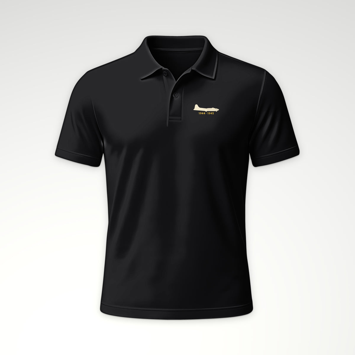 Chin-Turret Heavy Bomber 1944–45 Polo in Black