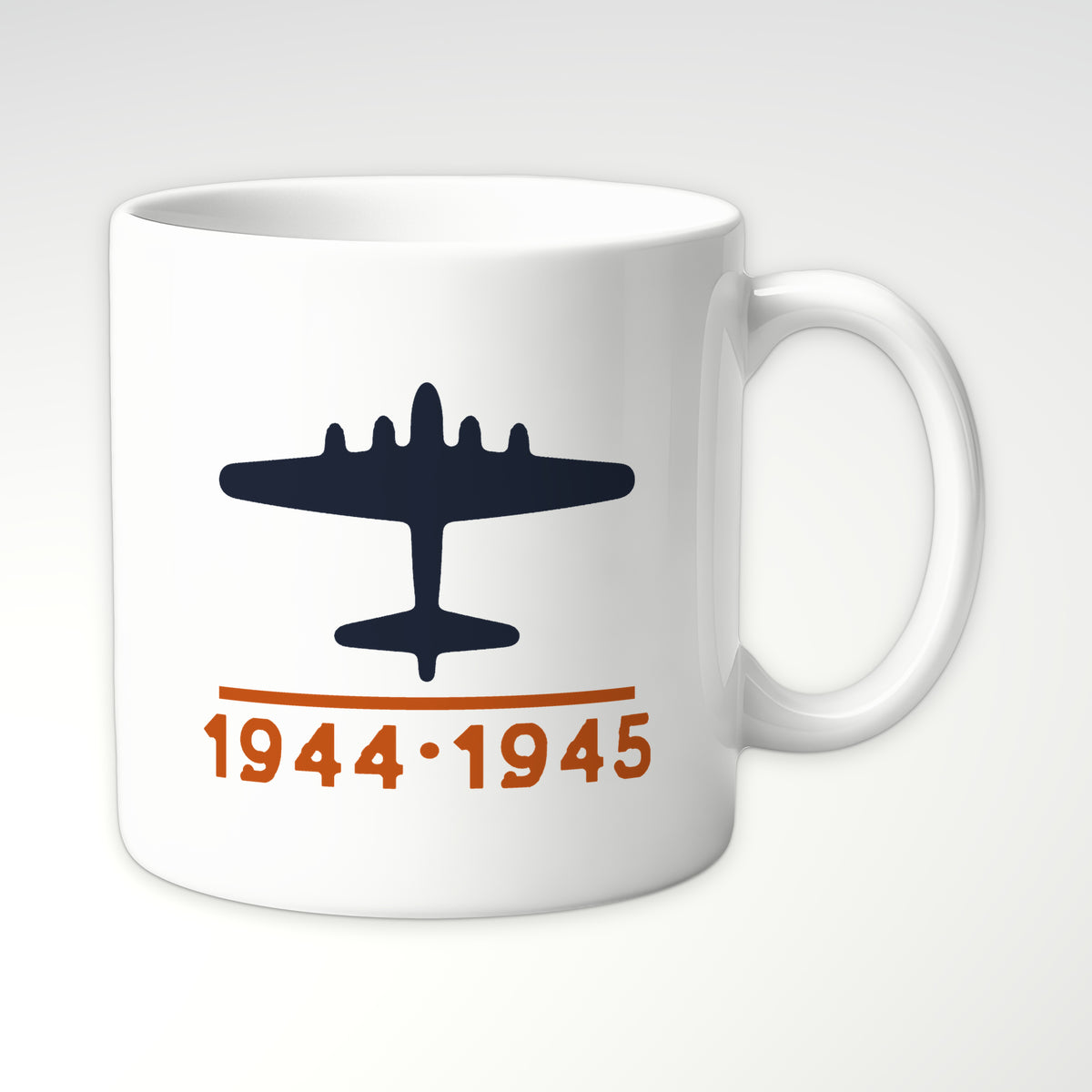 Chin-Turret Heavy Bomber 1944–45 Mug in White
