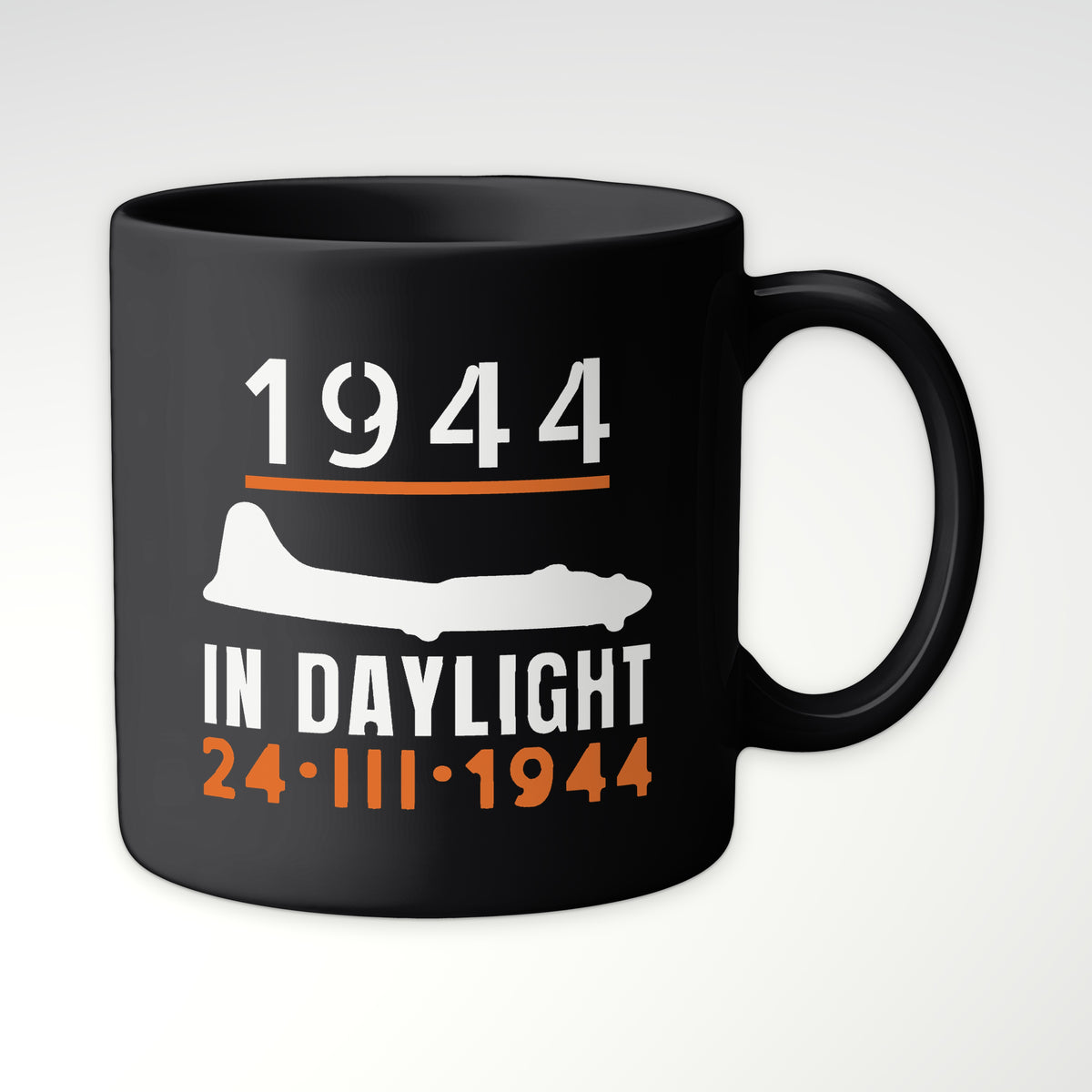 Chin-Turret Bomber in Daylight 1944 Mug in Black