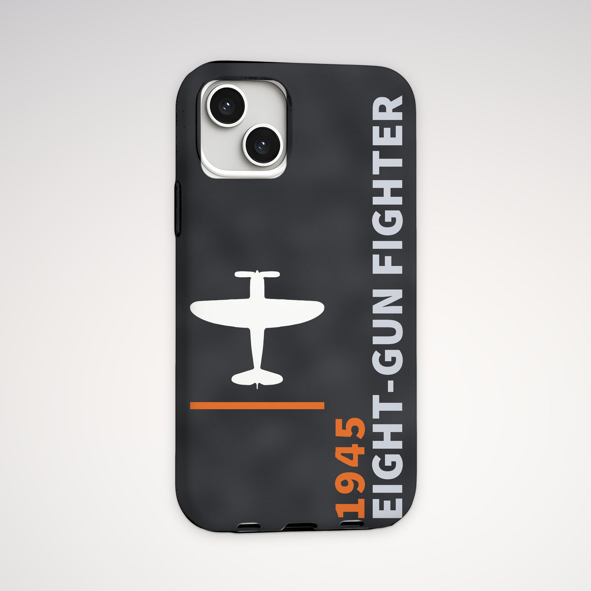 Eight-Gun Fighter 1945 Tough Phone Case – iPhone, back view