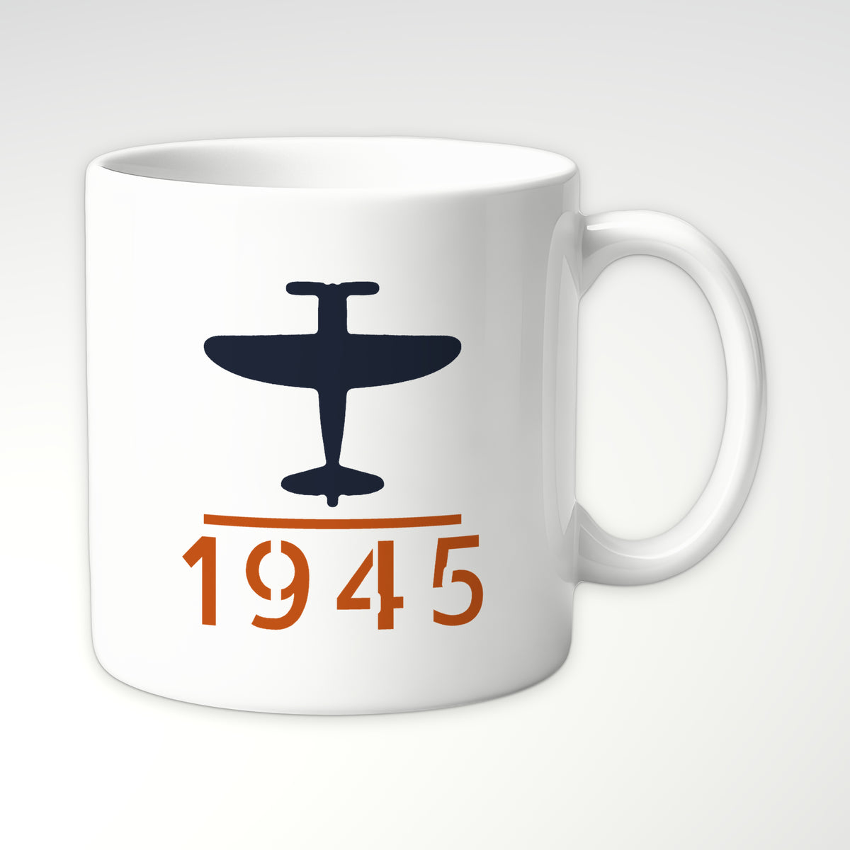 Eight-Gun Fighter 1945 Mug in White
