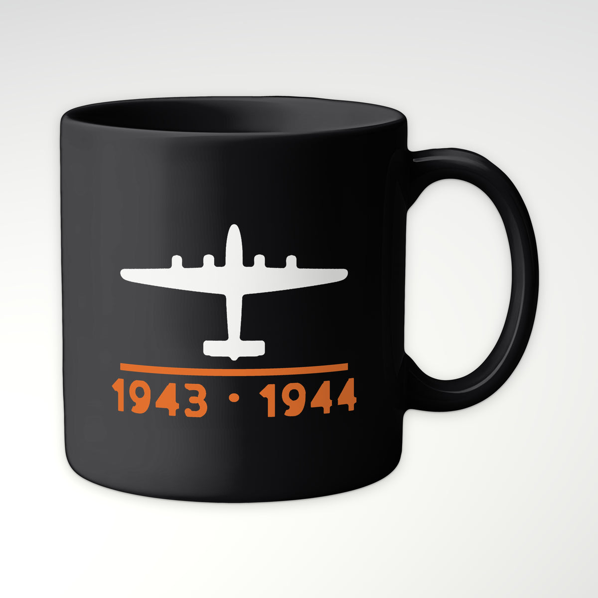 Twin-Tail Heavy Bomber 1943–44 Mug in Black