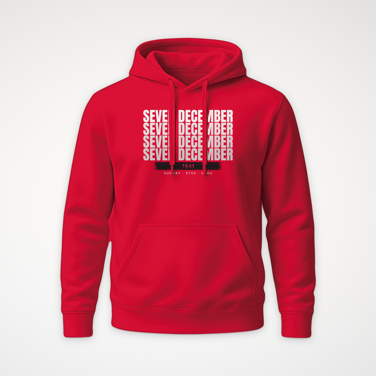 Seven December Echo Hoodie in Red
