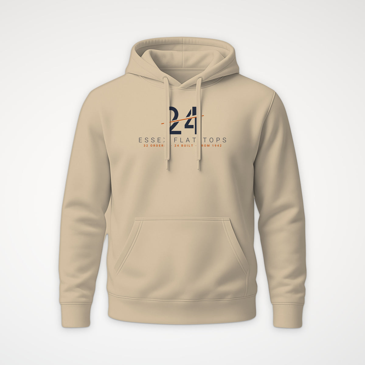 Essex Flat-Tops 24 Sliced Hoodie in Desert Dust