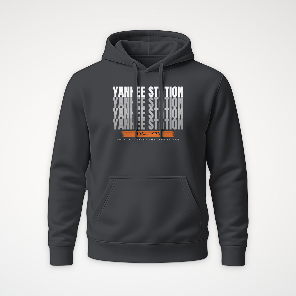 Yankee Station Echo Hoodie in Anthracite