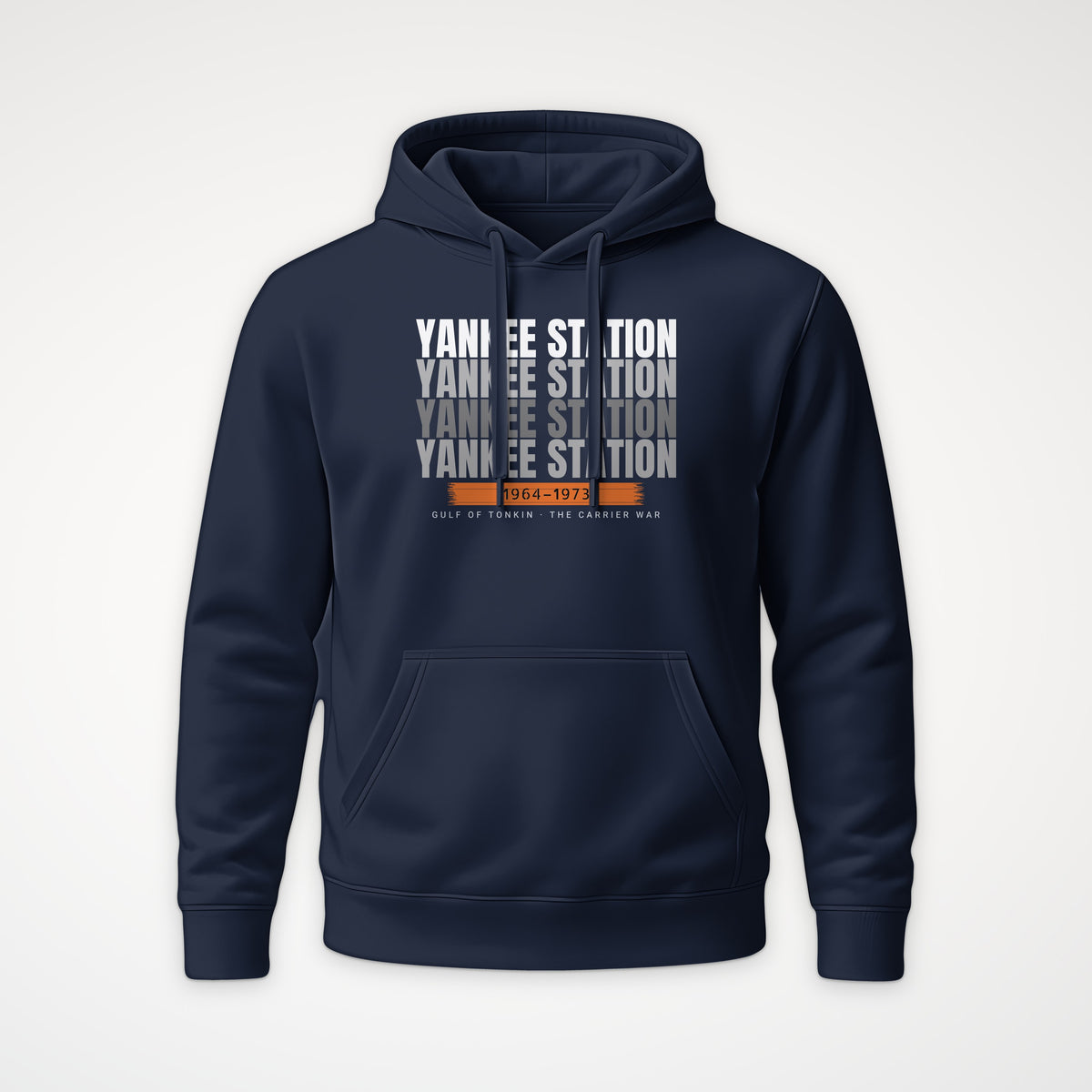 Yankee Station Echo Hoodie in French Navy