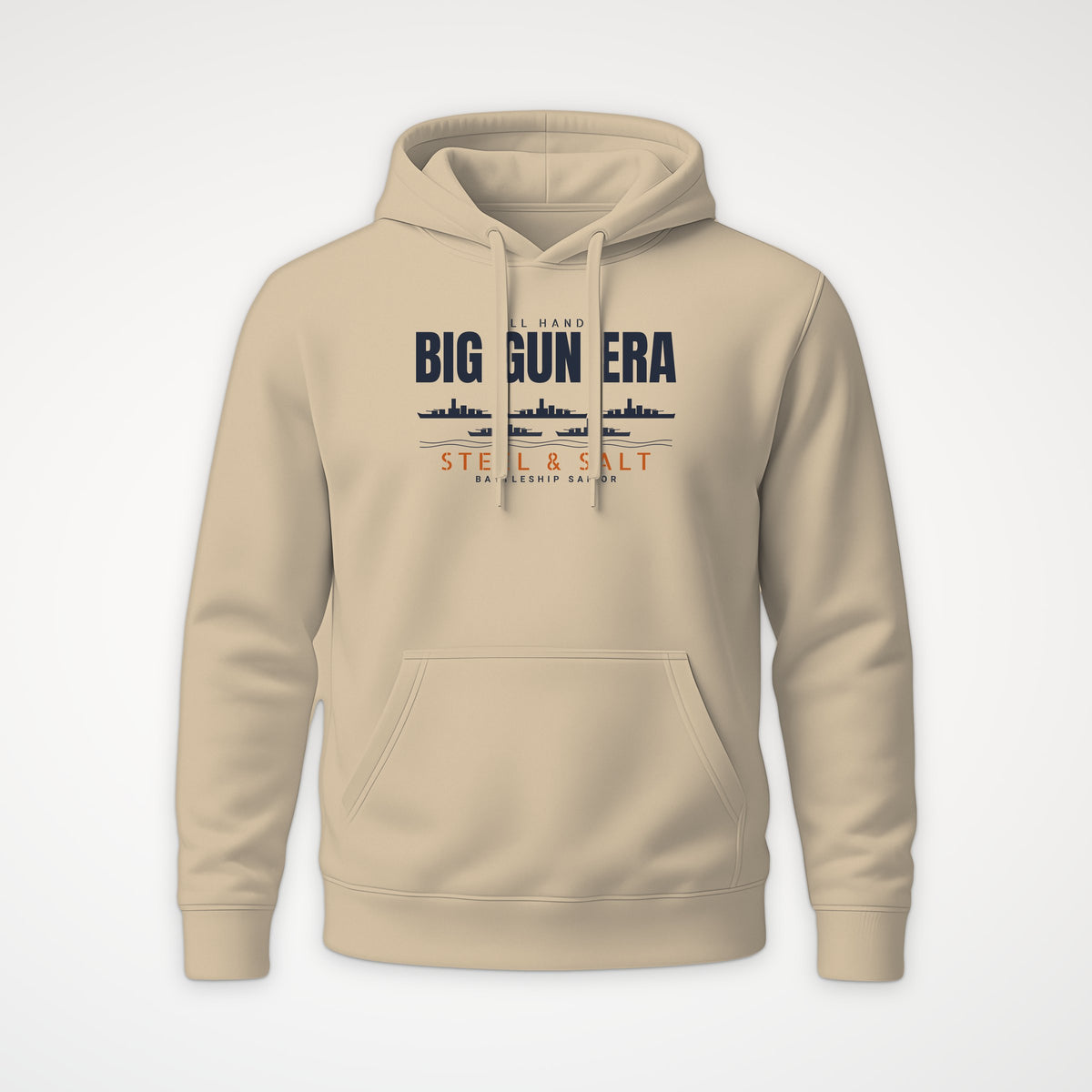 Big Gun Era Row Hoodie in Desert Dust
