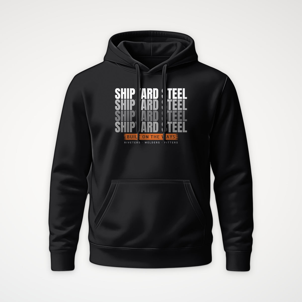 Shipyard Steel Echo Hoodie in Black