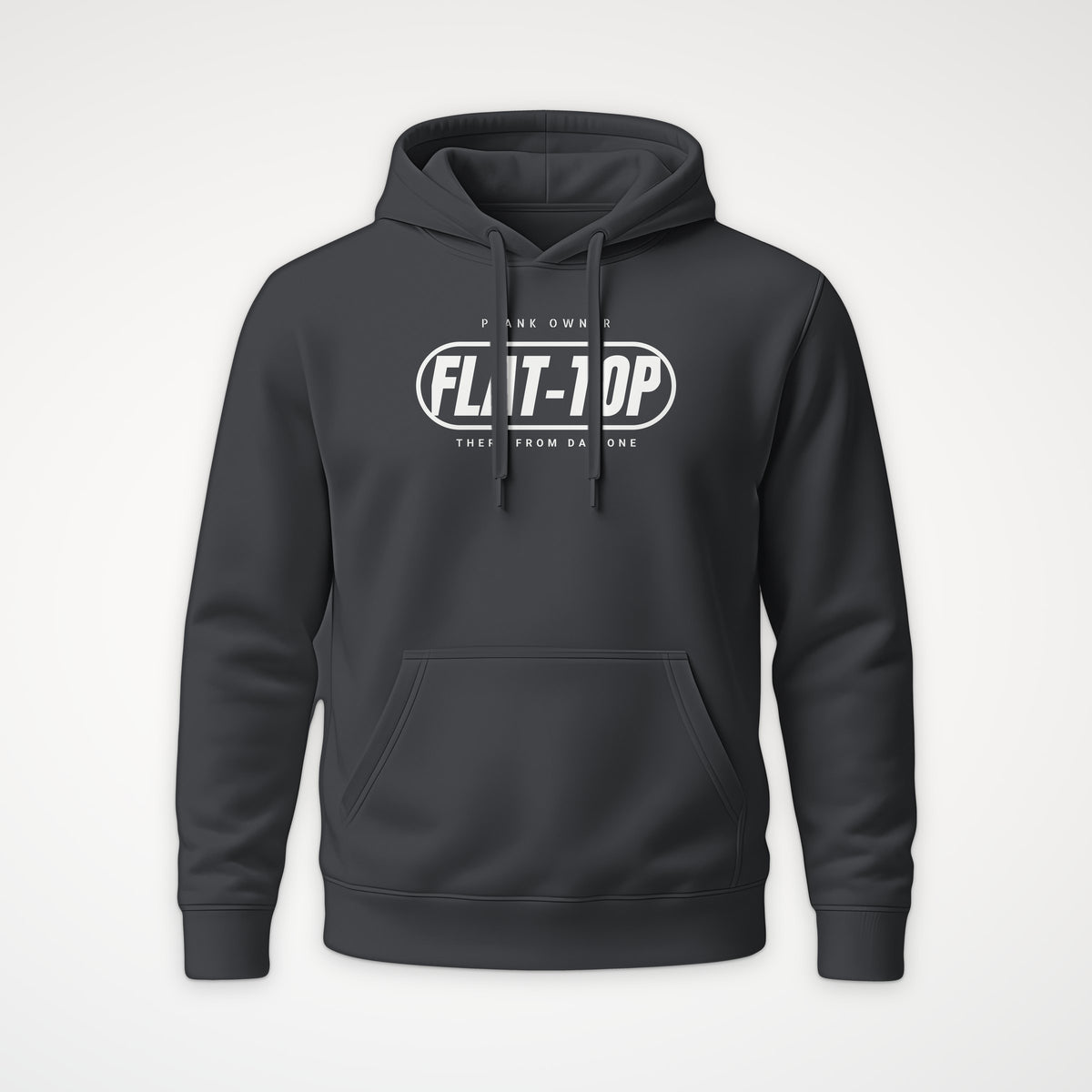 Flat-Top Sailor Plank Owner Hoodie in Anthracite