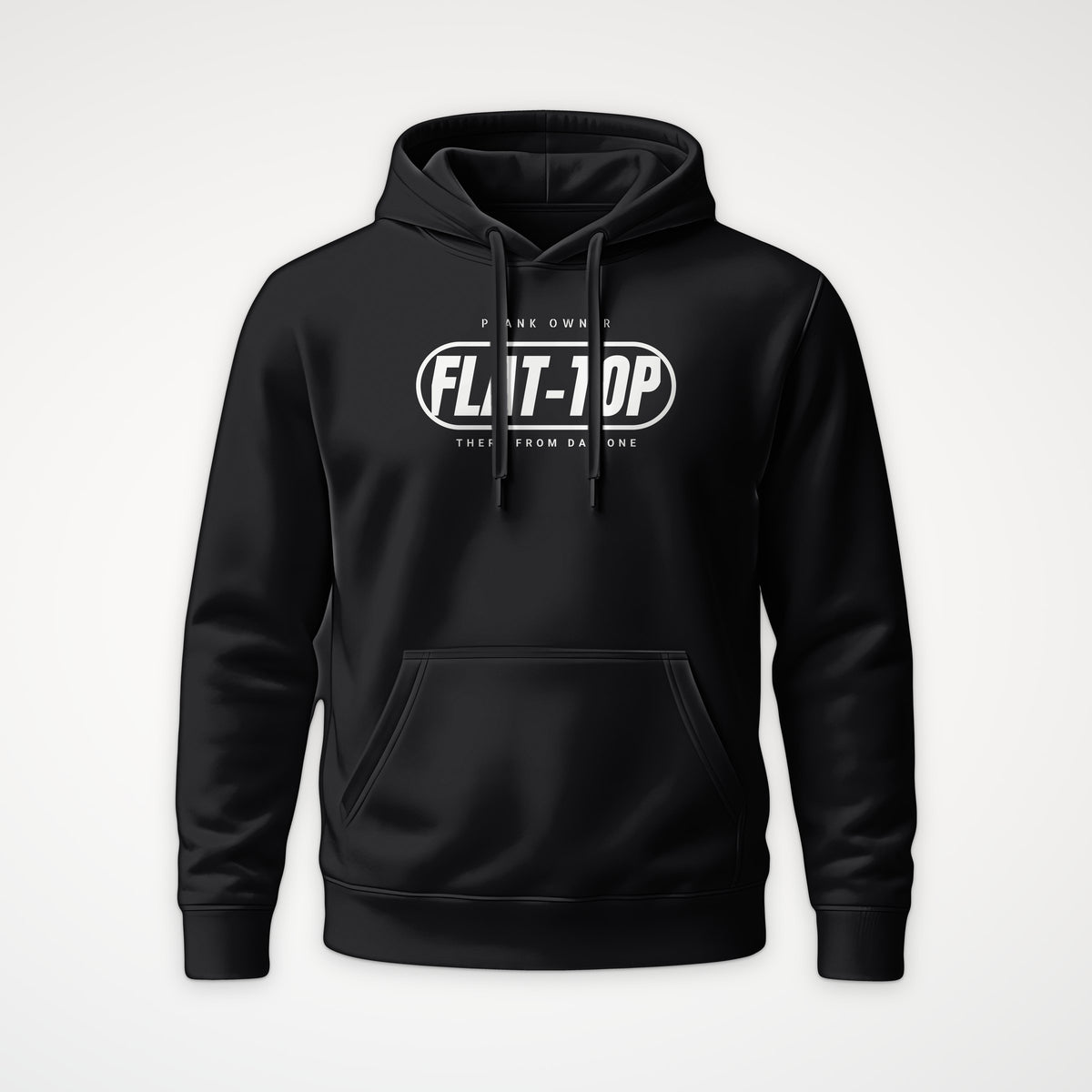Flat-Top Sailor Plank Owner Hoodie in Black