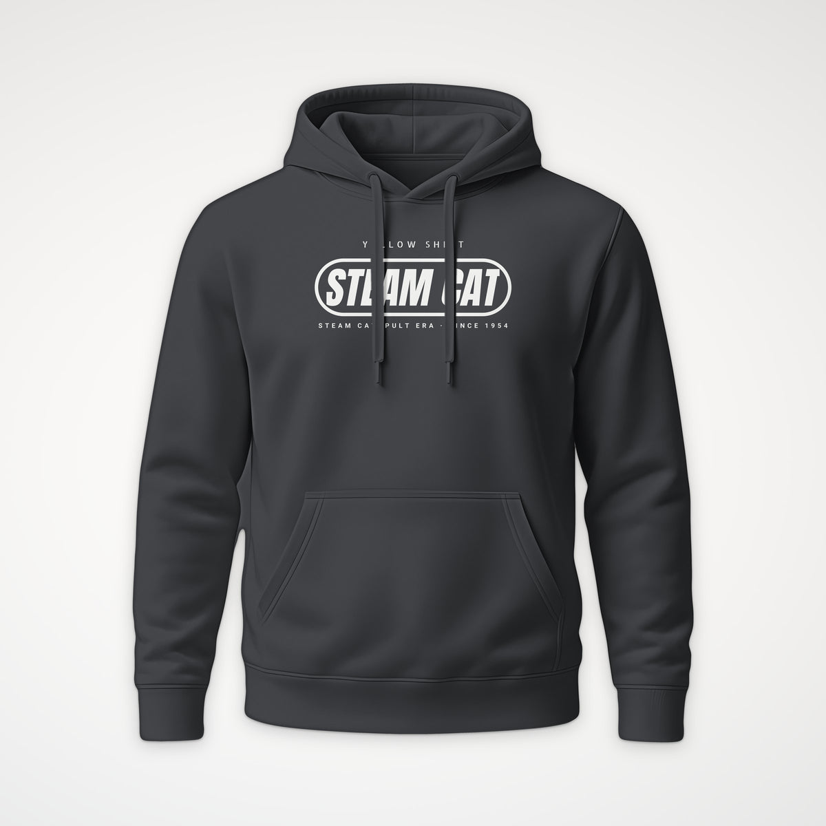 Steam Cat Era Pill Hoodie in Anthracite